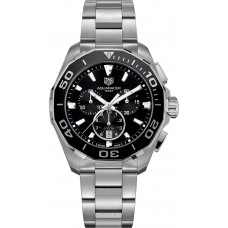 Tag Heuer Aquaracer 43mm Chronograph Men's Watch CAY111A-BA0927